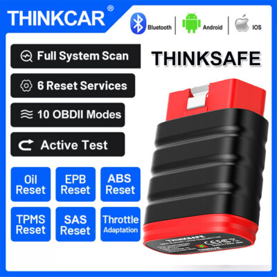 THINKSCAN Bluetooth Bidirectional OBD2 Scanner Code Reader All System Diagnostic