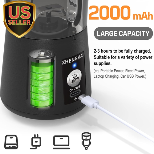 Electric Herb Grinder 150W Spice Grinder USB-C Rechargeable, Compact Size, Ea...