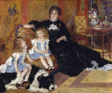 Madame Charpentier and Children Mother Daughters by Renoir Art Repro FREE S/H