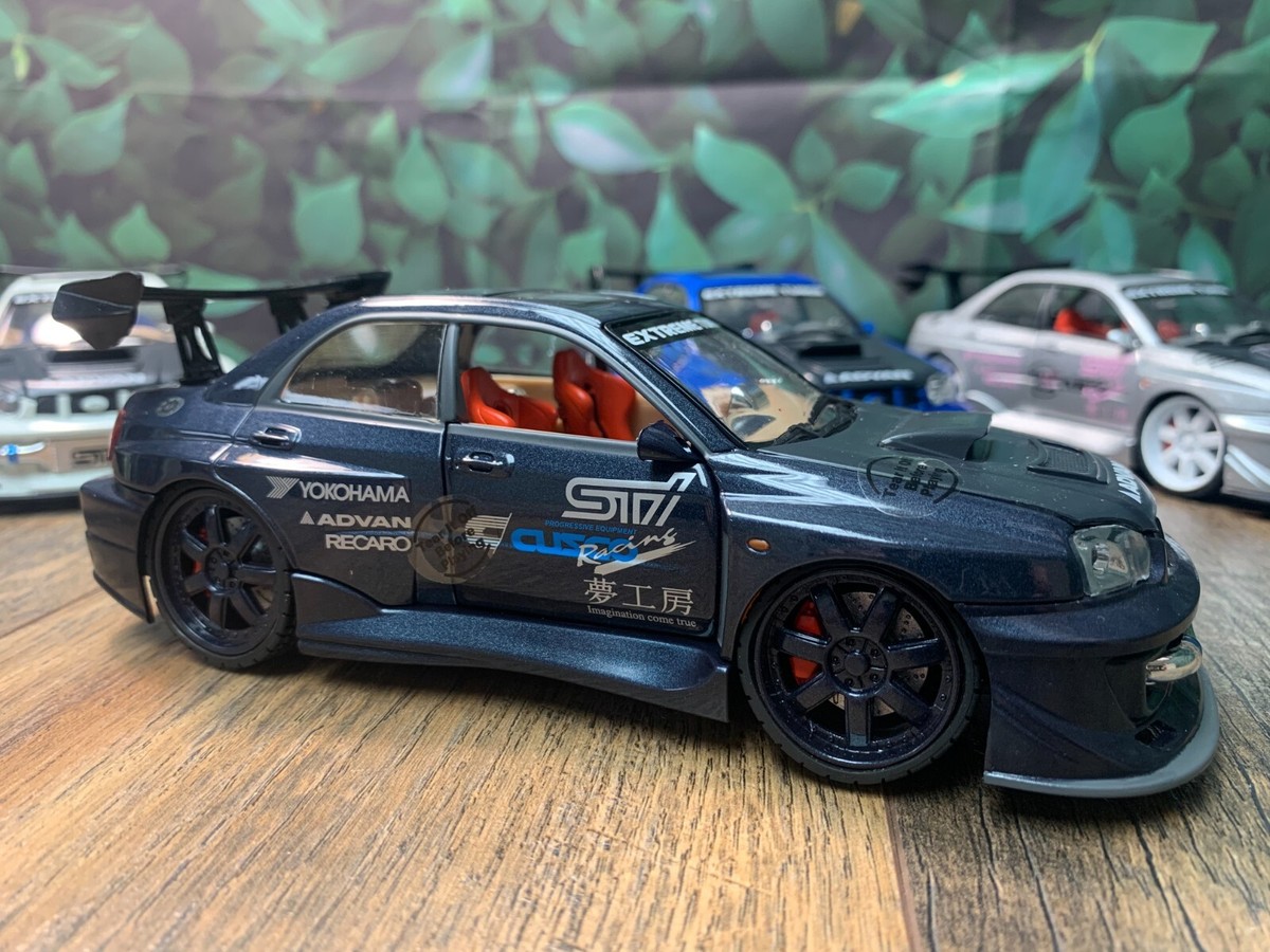 KENTOYS 1/24 SUBARU IMPREZA WRX STI 2台！ KENTOYS 1/24 SUBARU IMPREZA WRX STI 2台！ KENTOYS 1/24