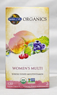 myKind Organics Women Multi 120 Tablet Garden Of Life Vegan Women's Multivitamin