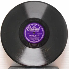 Ain't Goin' No Place/Sugar/Capitol Jazzmen (10", 78 rpm, Capitol, 10011)