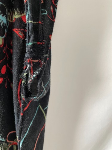 Anthropologie By Maeve Womens Black Tapered Leg Floral Geoscope Jumpsuit Size S - Picture 11 of 17