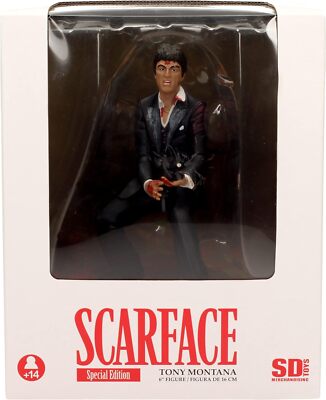 SCARFACE Shooting Al Pacino Tony Montana BLOODY VER. Action Figure