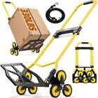 330lb Heavy Duty Stair Climbing Moving Dolly Hand Truck Warehouse Appliance Cart