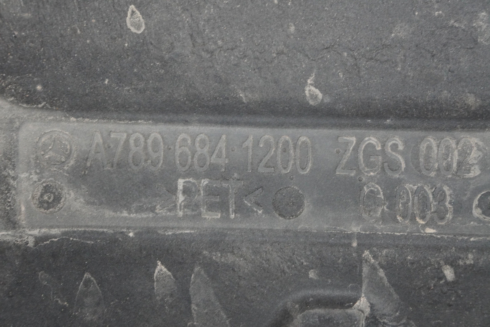 Set 2 Front Rear High Voltage Battery Cover Panel 7896841100  