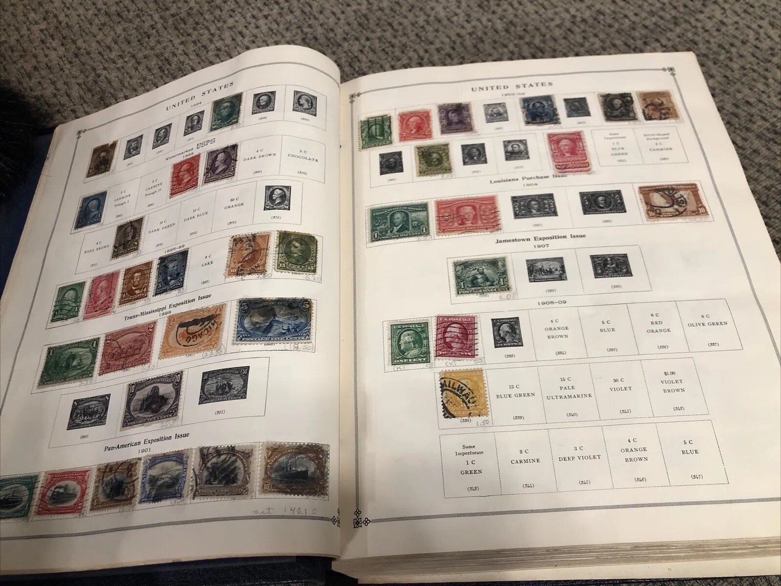 The international Postage Stamp Album Part I eBay
