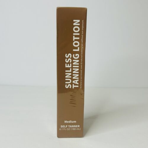 Sunless Tanning Lotion Self Tanner Long Lasting Natural Fake Tan Medium Exp 2027