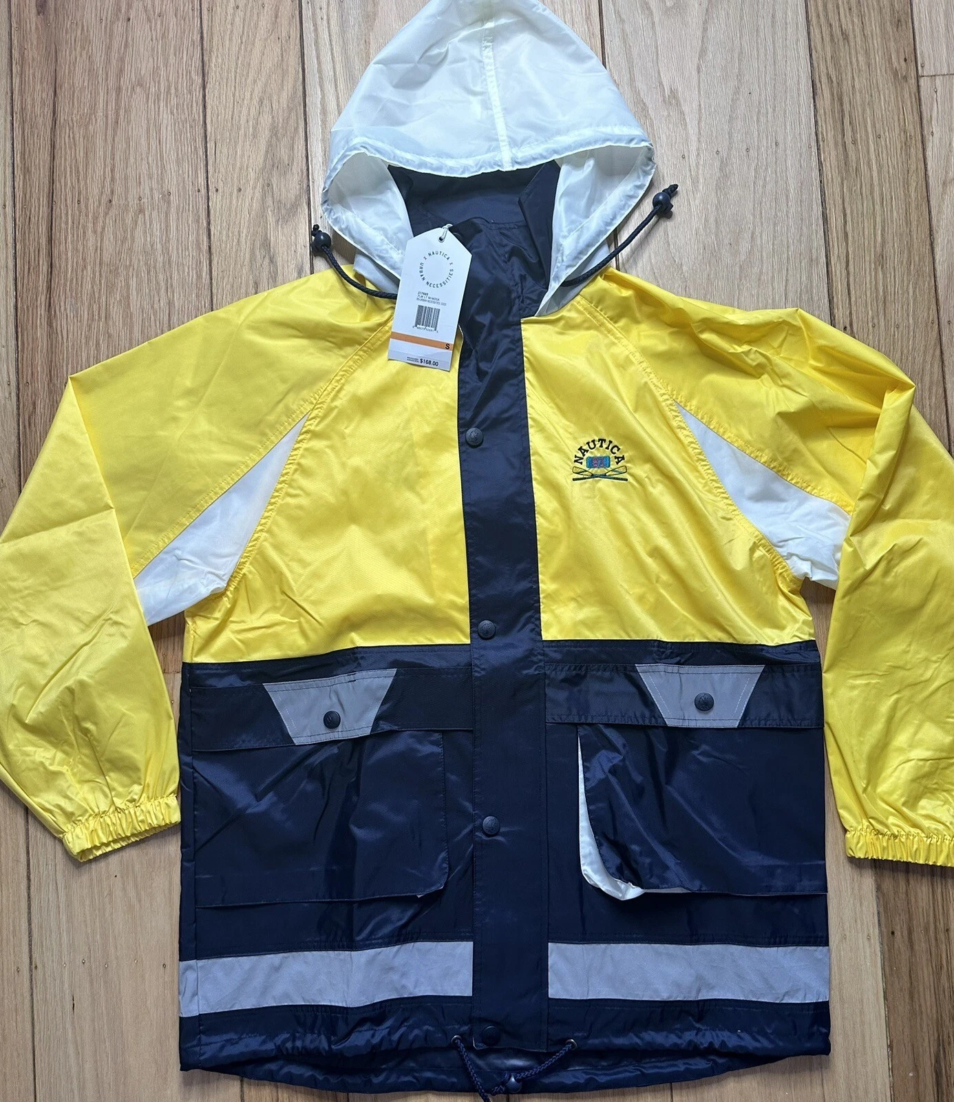 Nautica x Urban Necessities Collab Colorblock Jacket Size SMALL $168