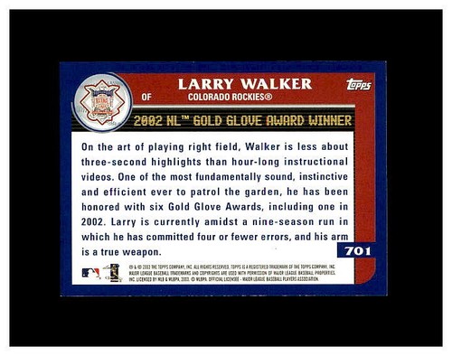 LARRY WALKER YOU PICK SEE SCANS OF EVERY CARD RC, INSERTS HIGH GRADE CARDS - Picture 321 of 463