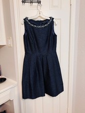 Tahari Arthur S. Levine bejeweled cocktail dress