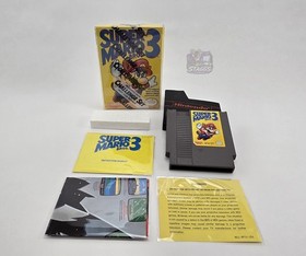 CIB Nintendo NES Console Challenge Set w/Super Mario 3 NFR Label, Tested/Work