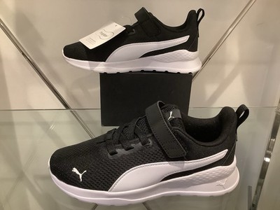 Puma Soft Foam Plus Sneaker Anzarun Lite AC PS schwarz-weiß. Kinder 1,5 Uk