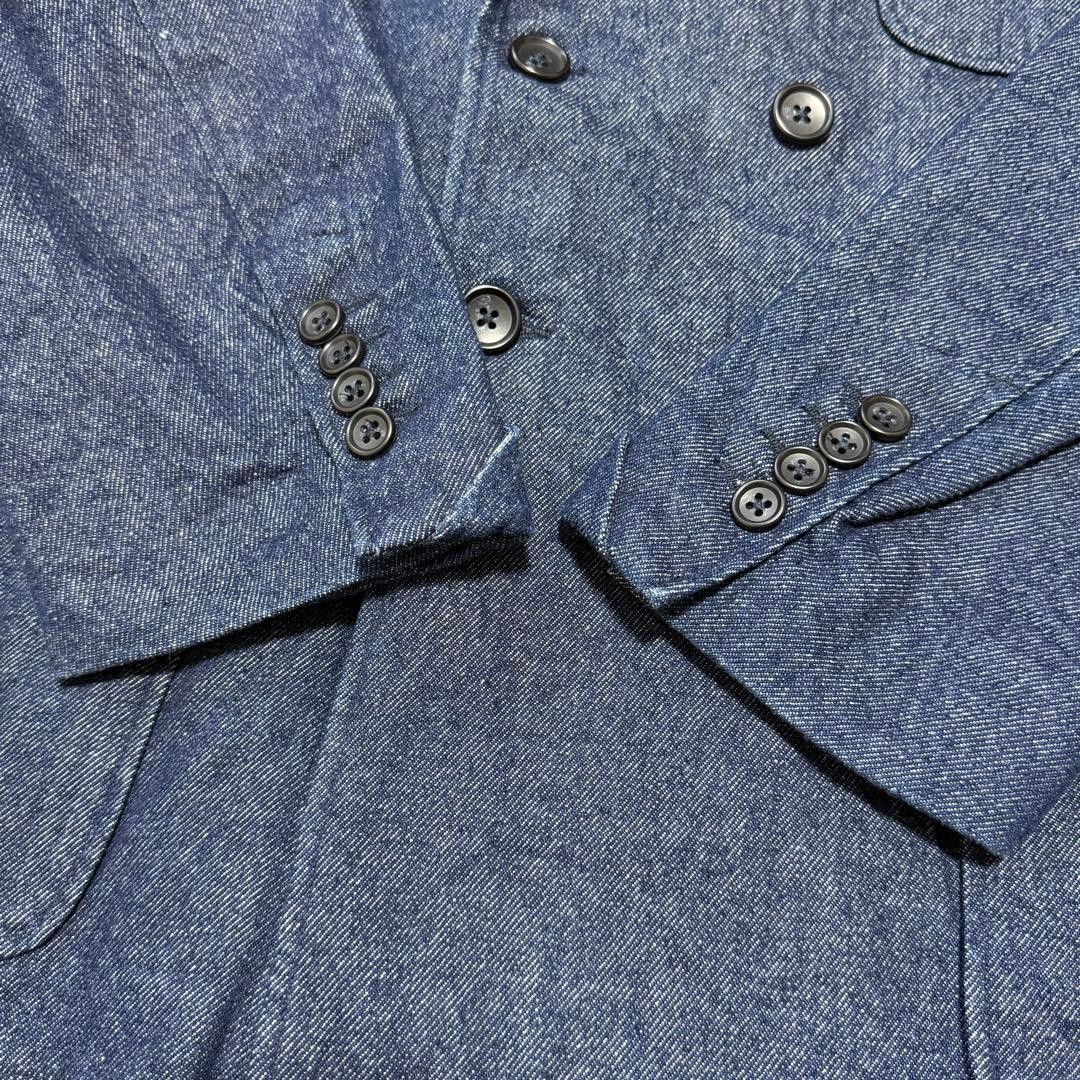 Engineered Garments Denim Double Jacket Made in U… - image 9