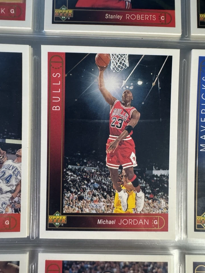 1993-94 Upper Deck Basketball complete set (510 cards); Jordan (12)Webber RC I - Image 2 of 4