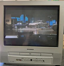 Sylvania 6520FDF 20" CRT TV/DVD Combo Sylvania TV DVD Combo With Oem Remote 