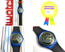 Swatch Gent Nuovo NOS GS400 Rotor  1986 Vintage Orologio da polso Anni 80 Raro