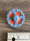 MOTU HE-MAN SHIELD Gray Orange Masters of Universe 1981 1982 Vintage Original