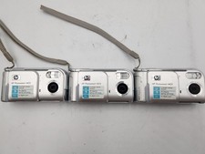 HP PhotoSmart M22 4.0MP Digital Camera - Silver LOT OF 3