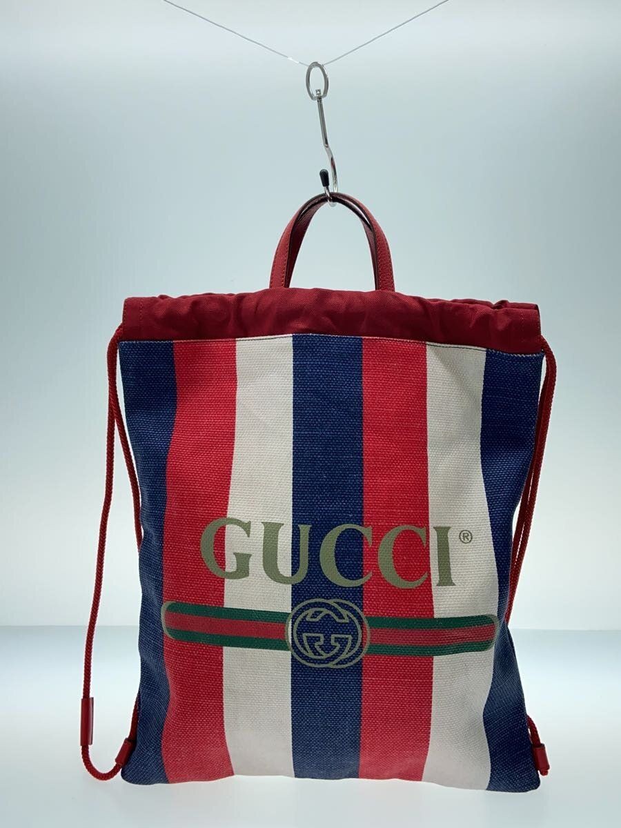 GUCCI backpack print medium drawstring -- multico… - image 1
