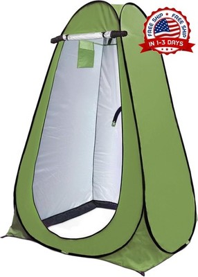 Tienda de ducha plegable para mayor privacidad en campings al aire libre NEW US