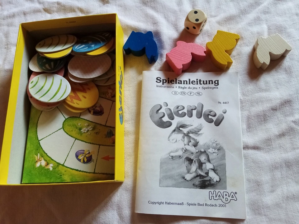 Eierlei - Haba -Vollständig 4417 2-4 Jahre Kinderspiel - Bild 2 von 2