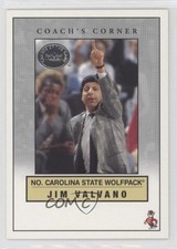 2001 Fleer Greats of the Game Coach's Corner Jim Valvano #15CC 12gr
