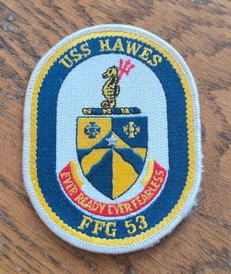 Insigne Patch USS Hawes FFG 53 /030 - Photo 1/2