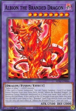 YuGiOh Albion the Branded Dragon SDAZ-EN046 Common Englisch Neu 1st