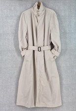 Vtg Stanley Blacker Trench Coat Mens 44 Beige...