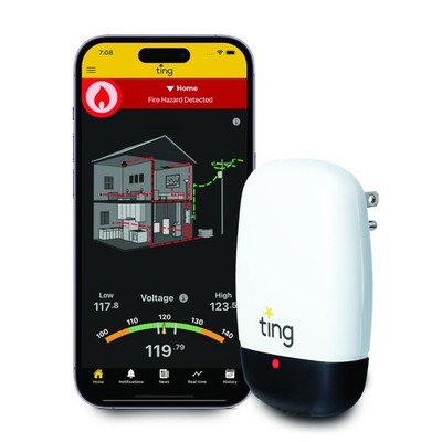 Electrical Fire Prevention Sensor & Service - Residential Use Only - 12 Month...