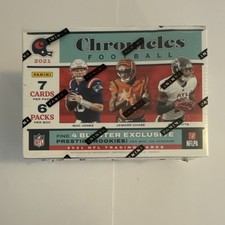 Panini 2021 Chronicles NFL Blaster Box 42 Cards Blaster Exclusive Pink Parallels