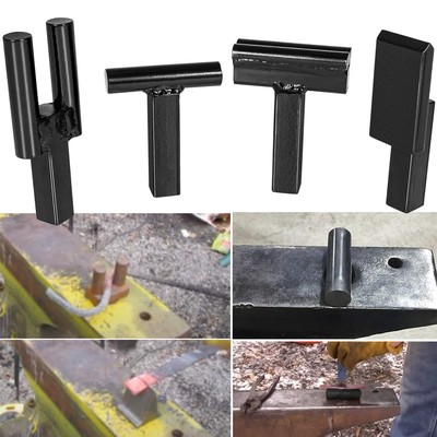 Blacksmith Anvil Hardy Tool Set 1Inch Creasing Tool Stake,Bottom Fuller,Hot C...