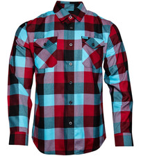 Dixxon Flannel "Drexl" Men's LARGE Button Plaid Flannel Button Shirt