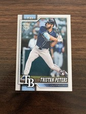 2026 Topps Series 1 - TRISTAN PETERS #330 - Rookie RC Rays NM