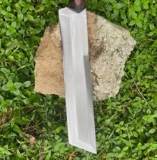 Custom Handmade Carbon Steel Blade Tactical Machete Bowie Hunting Knife Camping