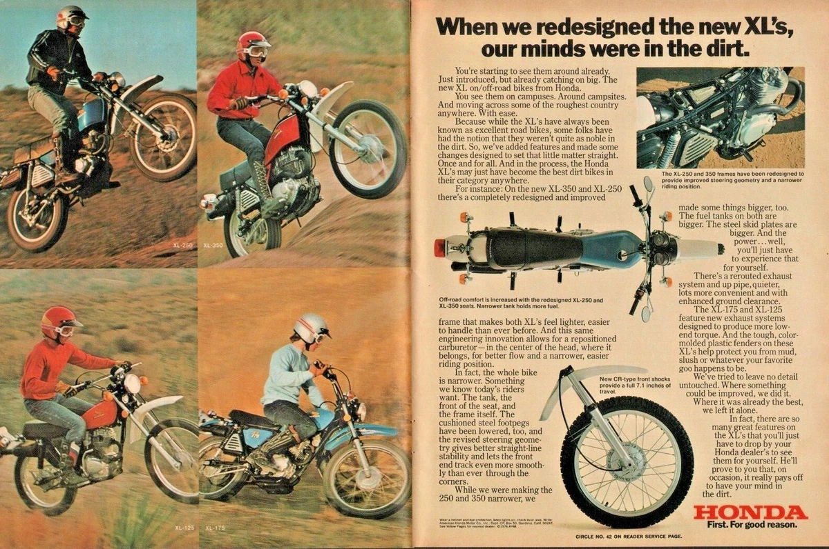 Honda xl 250 1976 discount