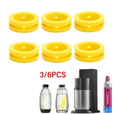 3/6Pcs CO2 Cylinder Sealing Gaskets For Sodastream Nozzle Repair Accessories