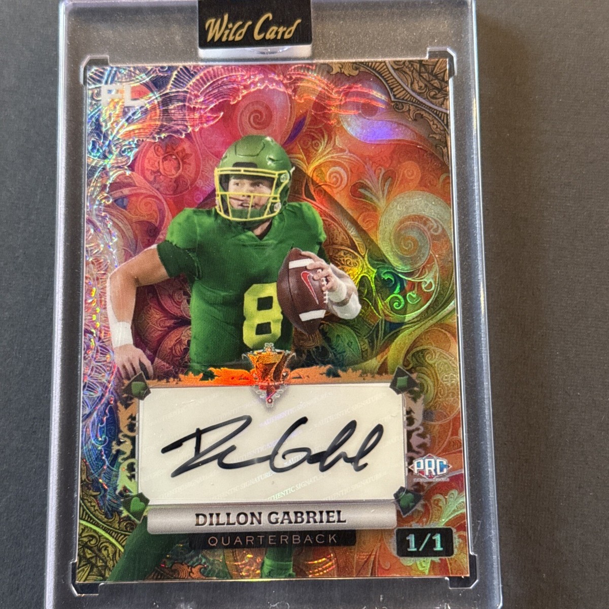 2024 Wild Card 7 Card Studs Dillon Gabriel Oregon Ducks PRC