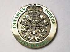 Canadian Forces Geocachers - Antique Silver Finish - New Unactivated Geocoin