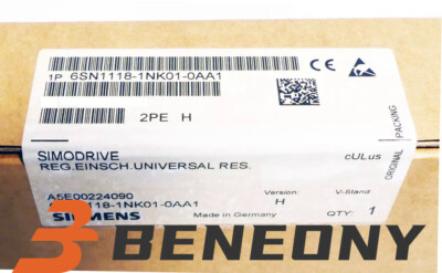 6SN1118-1NK01-0AA1 NEW SIEMENS 6SN1 118-1NK01-0AA1 SIMODRIVE 611  BLOCK MODULE