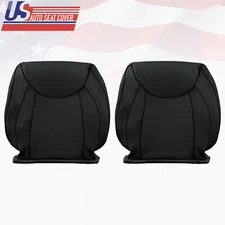 Driver Passenger Top & Bottom Leather cover Black  For 2001-2006 Lexus LS430 