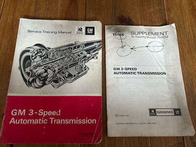 Original GM 3-Gang Automatikgetriebe - Service Training Manual - TS1052 TS1166