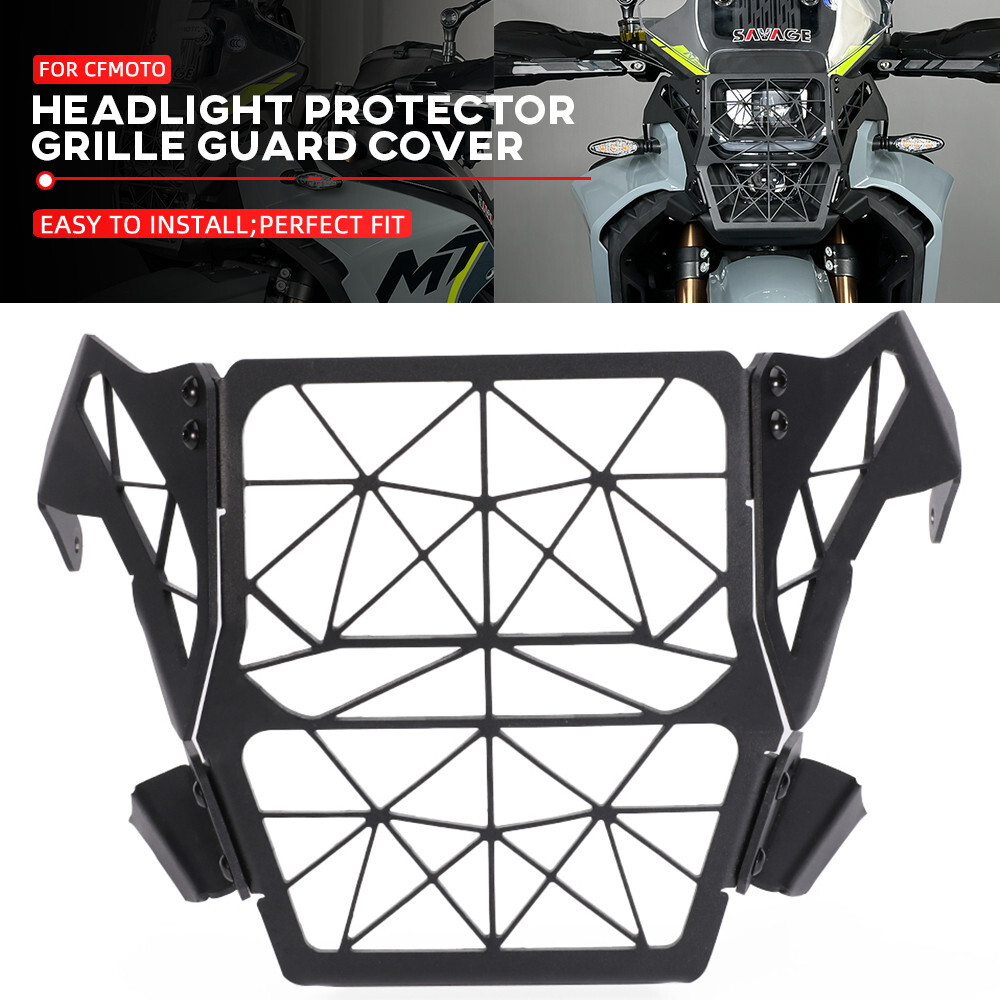M Front Headlight Grille Guard Cover Protector For CFMOTO 450MT 2024