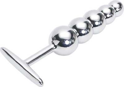 BDSM 15cm Metall Analplug Anal Plug Stahl Kugel Dildo Plug mit Griff |  eBay.de