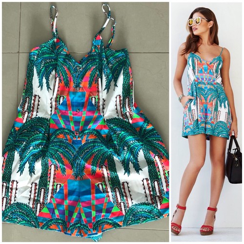Mara Hoffman MIRAGE WHITE Short Romper 