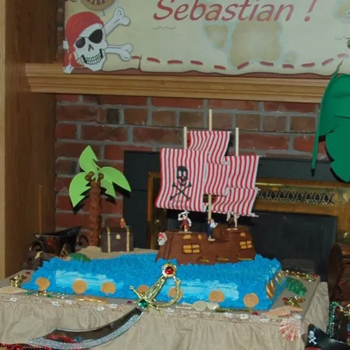 Pirate sales cake pan