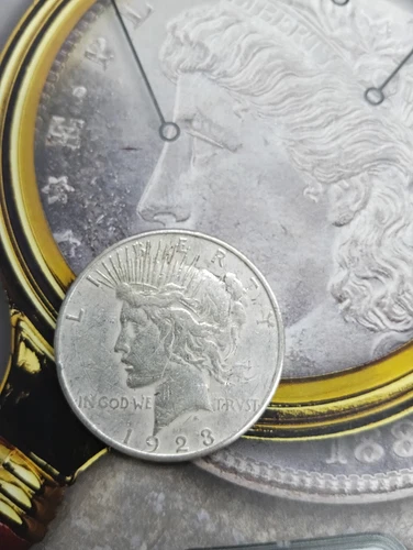 Silver 1923-S  PEACE DOLLAR  Good looking coin.    TP-8107