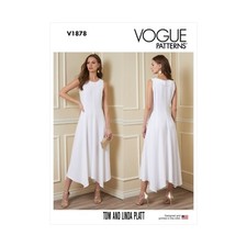 Vogue Schnittmuster V1878 - Kleid, Sommerklei...