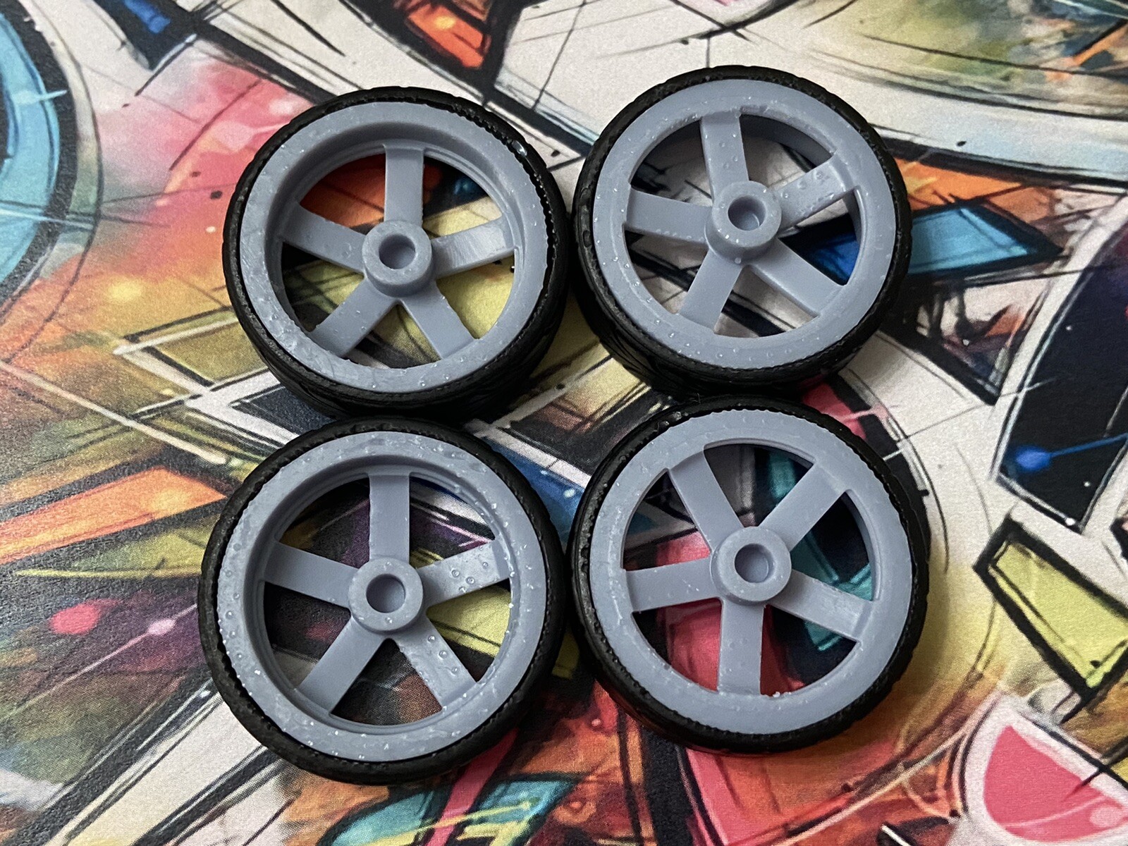 Resin 1/24 Scale 26Inch “Dubs Tremor” Model Car Wheels And Tires, 1/25, Donk eBay